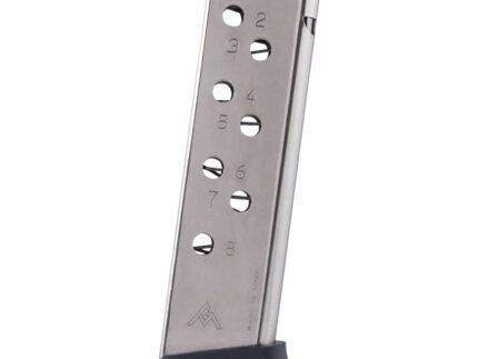Mec-Gar Walther PP & PPK/S Handgun Magazine Nickel with Finger Rest Floorplate .32 ACP 8/rd