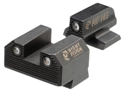 Night Fision Optics Ready Stealth Series Handgun Night Sights for Canik Mete SF/TP9 Black