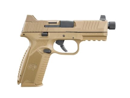 FN 509 Tactical Handgun 9mm Luger 10rd Magazines (2) 4.5" Threaded Barrel FDE NMS