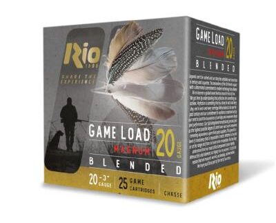 Rio Game Blended HV Lead Load Shotshells 20ga 3" 1-1/4oz 1300 fps #7.5&9 25/ct