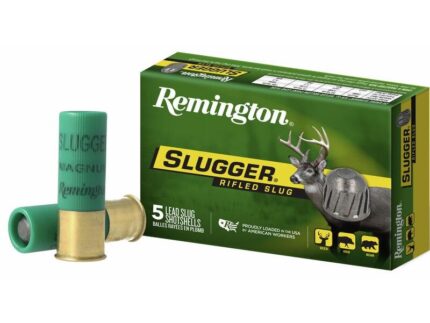 Remington Slugger Rifled Slug 12 ga 2 3/4" MAX 1 oz Slug 1680 fps 5/ct