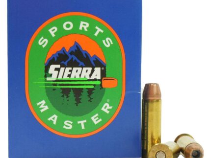 Sierra Sports Master Handgun Ammunition .38 Spl 125gr JHP 20/ct