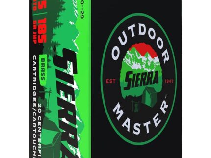 Sierra Outdoor Master Handgun Ammuntiion .45 ACP 185 gr JHP 20/ct