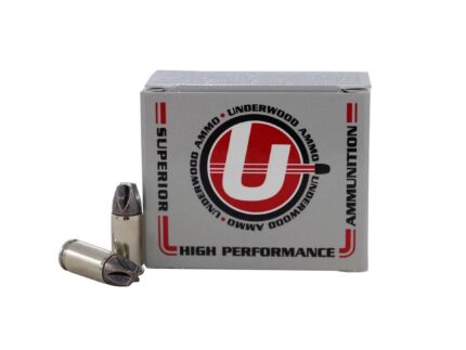 Underwood Ammo Xtreme Defender Handgun Ammunition 9mm Luger 90 gr Solid 1400 fps 20/ct