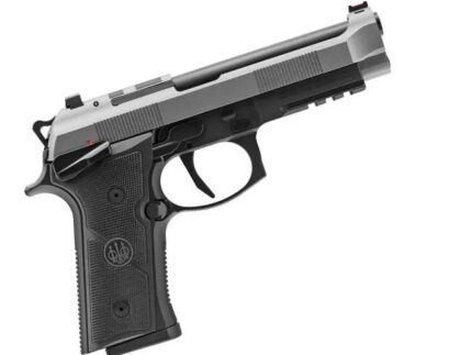 Beretta 92Xi SAO Full Size Handgun 9mm Luger 18rd Magazines (2) 4.7" Barrel Black Frame with Silver Slide