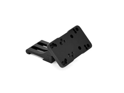 Warne Red-Dot Riser 45 deg Offset Reflex Mount - Right Hand