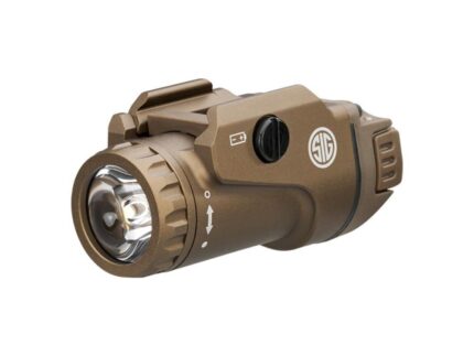Sig Sauer Foxtrot1X Handgun Weapon Light for Compact and Full Sig 450 Lumen FDE