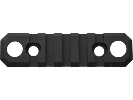 Grovtec Picatinny Rail 5-Slot M-LOK 3.1" with Push Button Base Black
