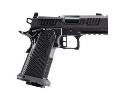 Alpha Foxtrot AF1911-Romulus MOS Adapter Handgun 9mm Luger 17(1) & 20rd(1) Magazines 3.5" Ported Barrel DLC Black