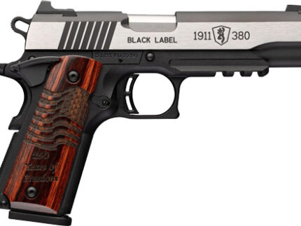 BROWNING 1911-380 BLACK LABEL - MED PRO 380ACP 4.25" RAIL 250