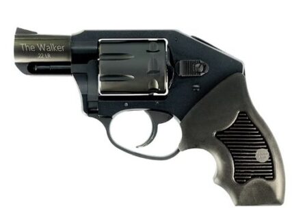 CHARTER ARMS THE WALKER 22 LR - 8-SHOT RUBBER GRIPS BLACK