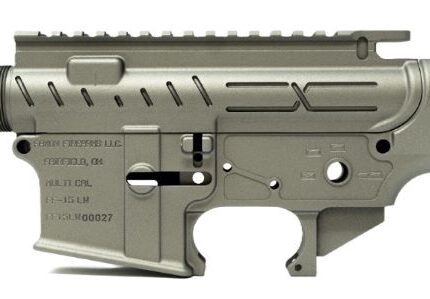 FAXON AR-15 X-TRA LITE - RECEIVER SET TITANIUM STRIPPED