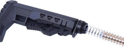 GUNTEC AR15 M.P.M. STOCK - MULTI POINT MOD STOCK BLACK