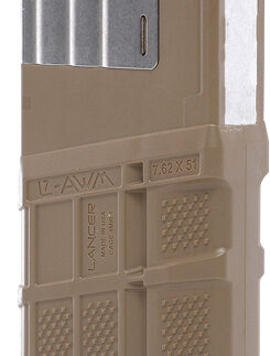 LANCER MAGAZINE L7AWM SR-25 - 7.62X51 20RD OPAQUE FDE GEN2