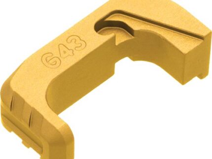 TYRANT CNC FOR GLOCK 43x 48 - EXTENDED MAG RELEASE GOLD