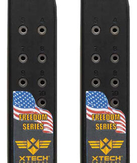 XTECH TACTICAL MAGAZINE FOR - GLOCK 19 10RD FREEDOM 2 PACK