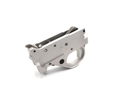 SINGLE STAGE TRIGGER UNIT FOR RUGER10/22  SILVER EXTENDED