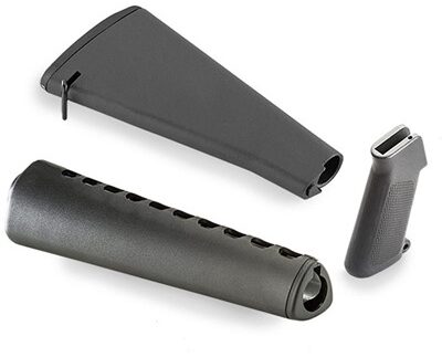 COMPLETE RETRO A1 FURNITURE KIT FOR AR-15 BLACK