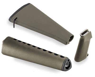 COMPLETE RETRO A1 FURNITURE KIT FOR AR-15 OD GREEN