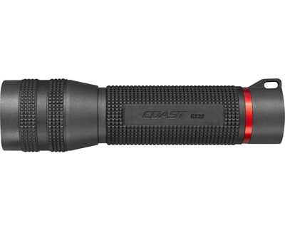 GX20 FLASHLIGHT 1200 LUMENS W/PURE BEAM & TWIST FOCUS BLACK