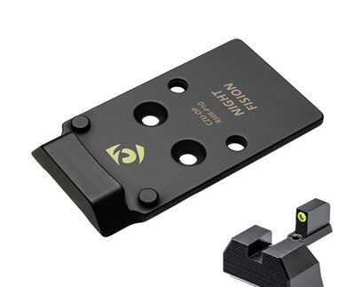 OPTIC PLATE RMR/507C W/TRITIUM FRONT SIGHT FOR CZ-P10