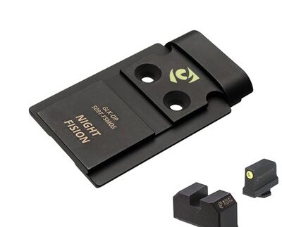 OPTIC PLATE 509T W/TRITIUM FRONT SIGHT FOR GLOCK FS MOS