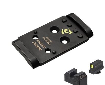 OPTIC PLATE EPS W/TRITIUM FRONT SIGHT GLOCK FULL SIZE MOS