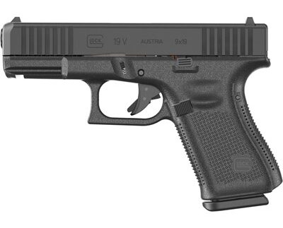 G19V 9MM LUGER 4.02''BBL (3)15RD MAGS BLACK