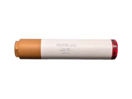 DIVISION 3 INC OLVR .22 HEATER SUPPRESSOR 22LR 1/2x28