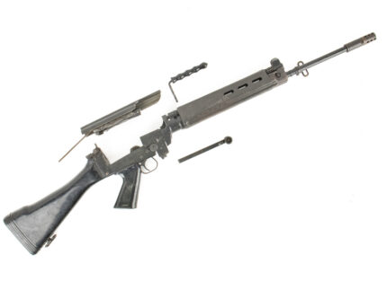 FN FAL 7.62X51MM PARTS KIT W/ POLY FURNITURE AND INTACT BARREL