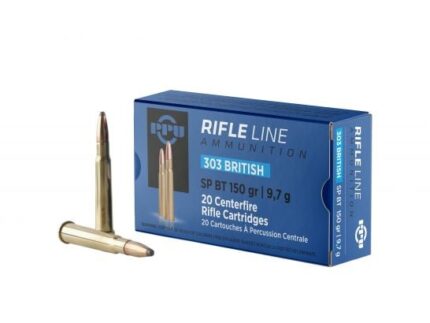 PPU 303 BRITISH 150GR SP 20RD BOX 10 BOXES PER CASE