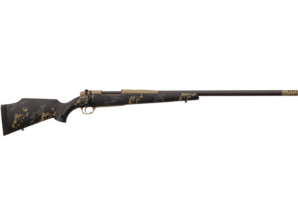 Weatherby Mark V CarbonMark Rifle 6.5 Creedmoor 24 in. Grey and Tan with Brake RH