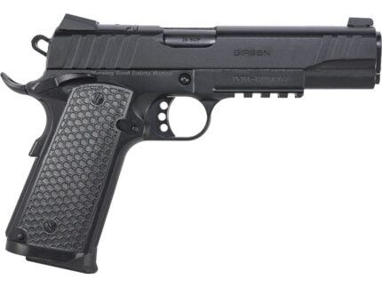 EAA Influencer Government 1911 Pistol 38 Super 5 in. Black 8 rd.