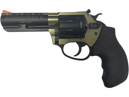 Charter Arms Pathfinder II Revolver 22 LR 3.5 in. ODG/Black w/Adj Sights 8 rd