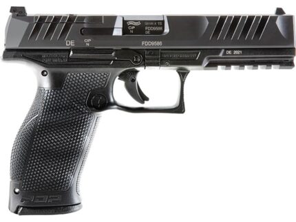 Walther PDP Full Size Optic Ready Pistol 9mm 5 in. Black 18 rd.
