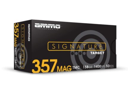 Ammo Inc Signature Handgun Ammunition .357 Rem Mag 158gr TMJ 1400 fps 50/ct