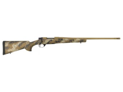 Howa M1500 Fence Line Rifle 22-250 Rem 5rd Capacity 22" Threaded Barrel Scorched Earth Camo Stock