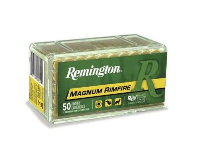 Remington Magnum Rimfire Ammunition .22 WMR 40 gr PSP 1910 fps 2000/ct Case (40-50/ct Boxes)