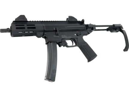 SDS Imports Mac IX Handgun 9mm Luger 30rd Magazines (2) 6.5" 1/2x28 Threaded Barrel Black with J-Brace