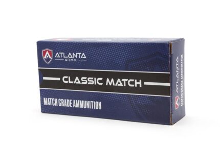 Atlanta Arms Classic Match Handgun Ammunition 9mm Luger 124gr 124gr FMJ 1060 fps 50/ct