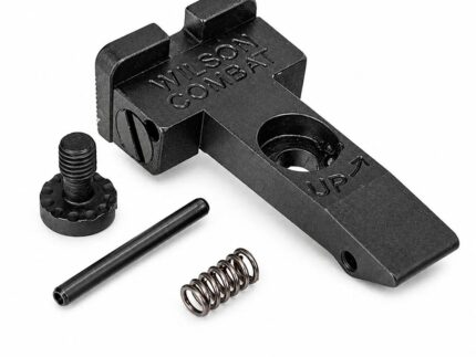 Wilson Combat Ruger GP100 Serrated Blade Handgun Sight Rear Square Notch Black