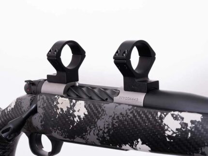 Weatherby Mark V Rifle Scope Mount Magnum Action (9-lug) 1" Med Matte Black