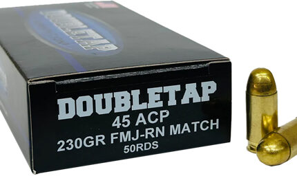 DOUBLETAP 45ACP 230GR FMJ-RN - MATCH 50RD 20BX/CS