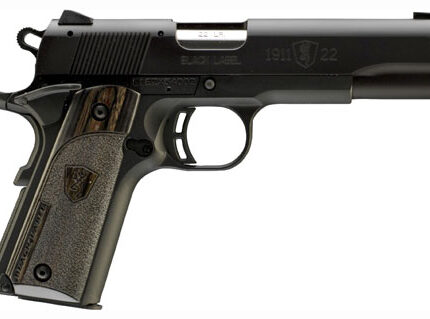 BROWNING 1911-22 BLACK LABEL - 22LR 4.25" FS BLACK/LAMINATE