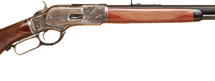 CIMARRON 1873 DELUXE 38-40 - 20" OCT. CC/BLUED PISTOL GRIP