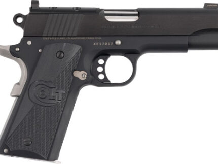 COLT NIGHT COMMANDER 45ACP - 4.25" 8RD BLACK BLUED OPT RDY