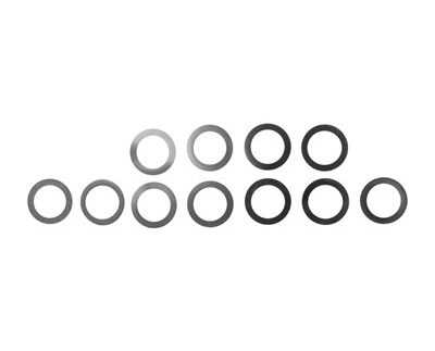 SHIM KIT FOR 1/2'' DIAMETER MUZZLES