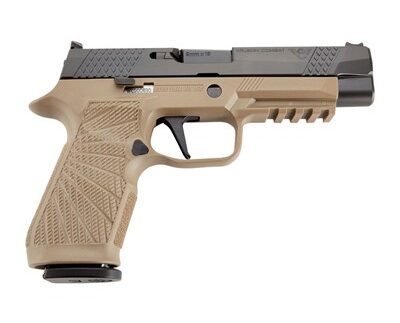 WCP320 SIG SAUER 9MM 4.7â BBL (2)17RD AGENCY TRIGGER TAN