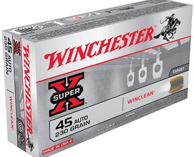 WINCHESTER SUPER-X WINCLEAN 45 AUTO 230GR 50/BX