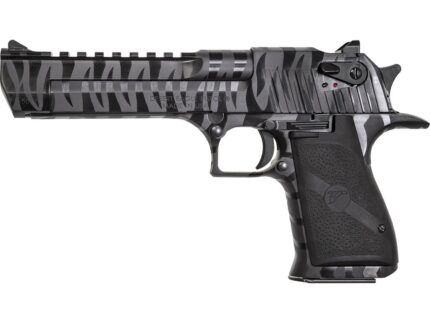 Magnum Research Desert Eagle Mark XIX Pistol 50 AE 6 in. Black with Tiger Stripe 7 rd.